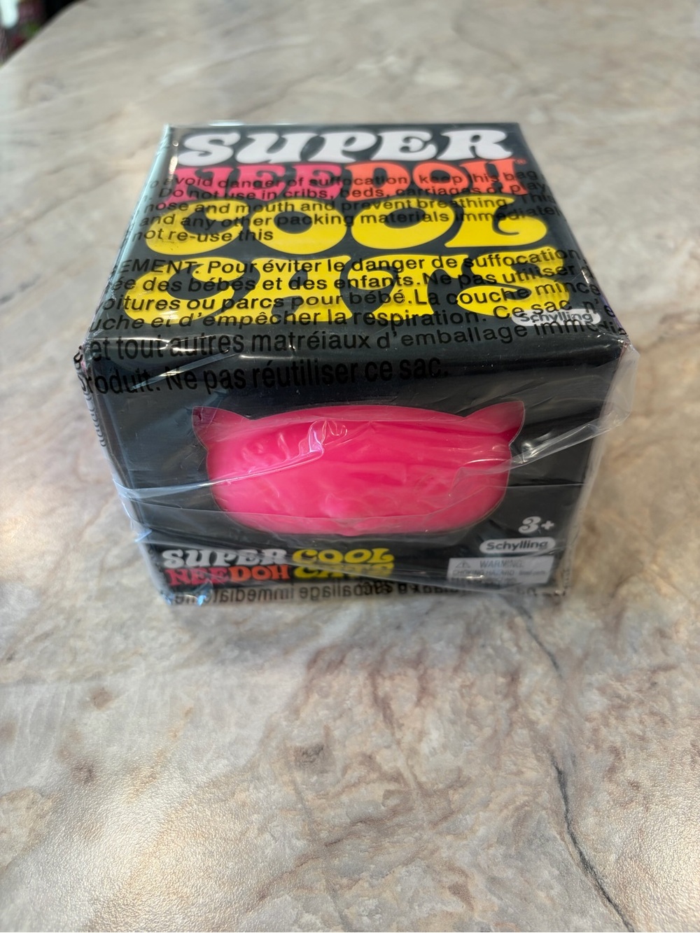 Authentic NeeDoh Super Cool Cat Pink, New In Box Sealed
